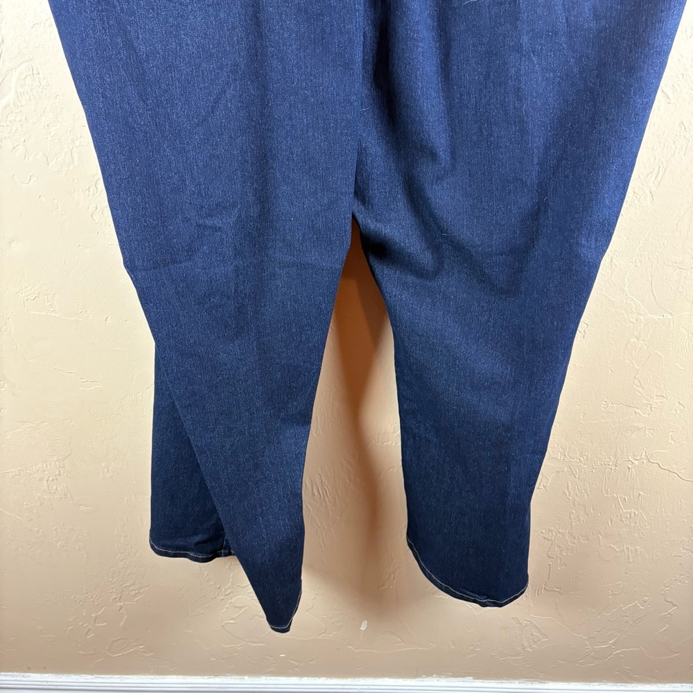 Woman Within Dark Blue Denim Jeans Women’s size 36W - Picture 6 of 10